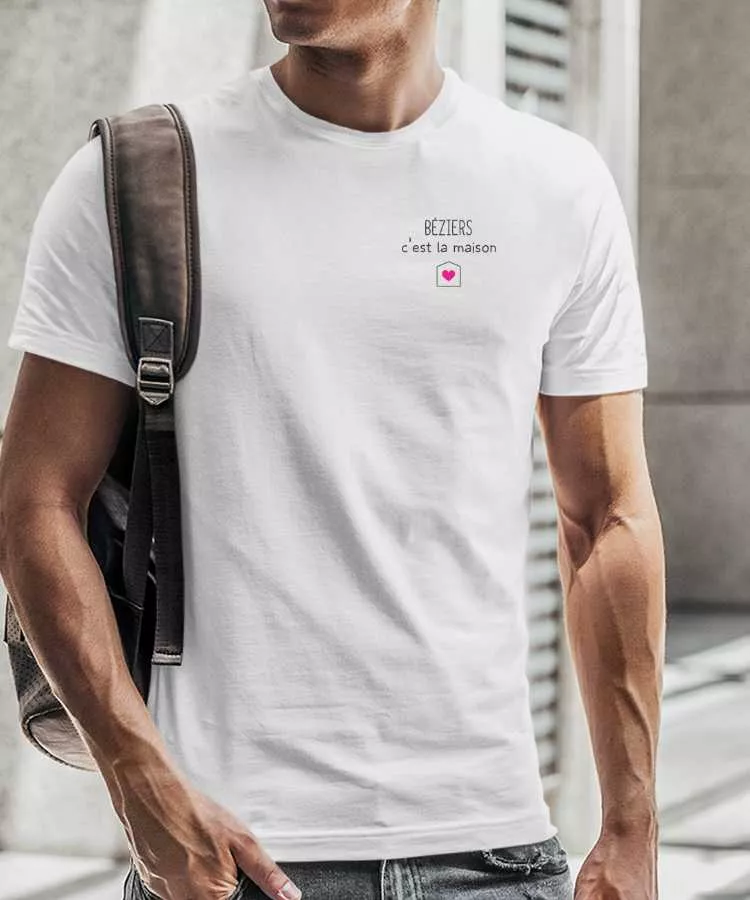 T-Shirt Béziers C’est la maison – Image 3