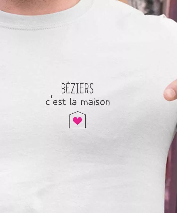 T-Shirt Béziers C’est la maison – Image 4